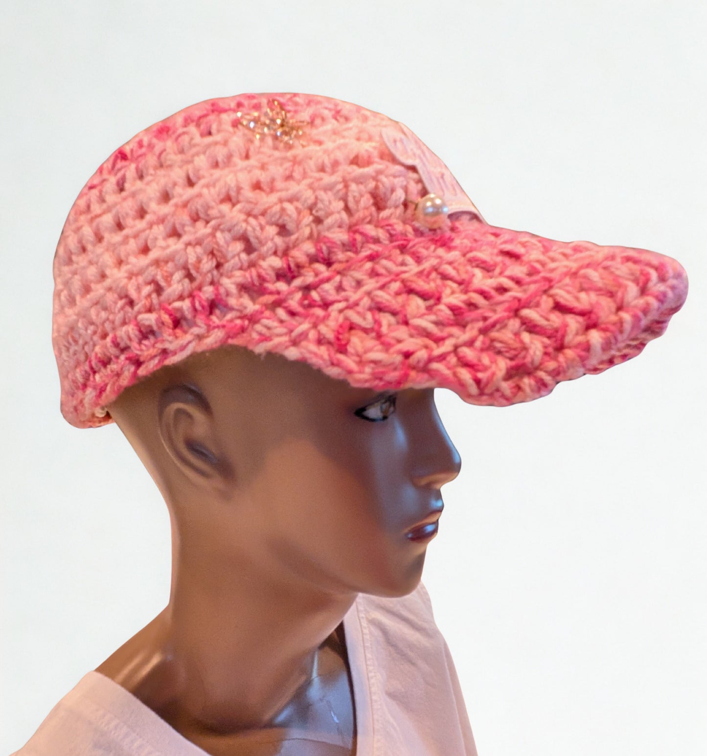 Custom Crochet Baseball Cap