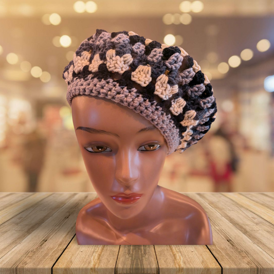 Granny Square Beret