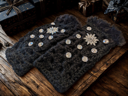 Glam Fingerless Gloves