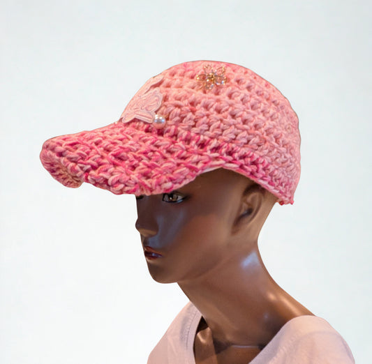 Custom Crochet Baseball Cap
