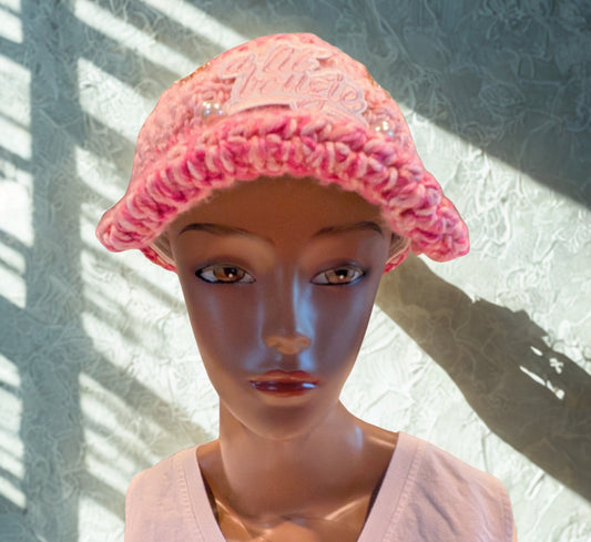 Custom Crochet Baseball Cap