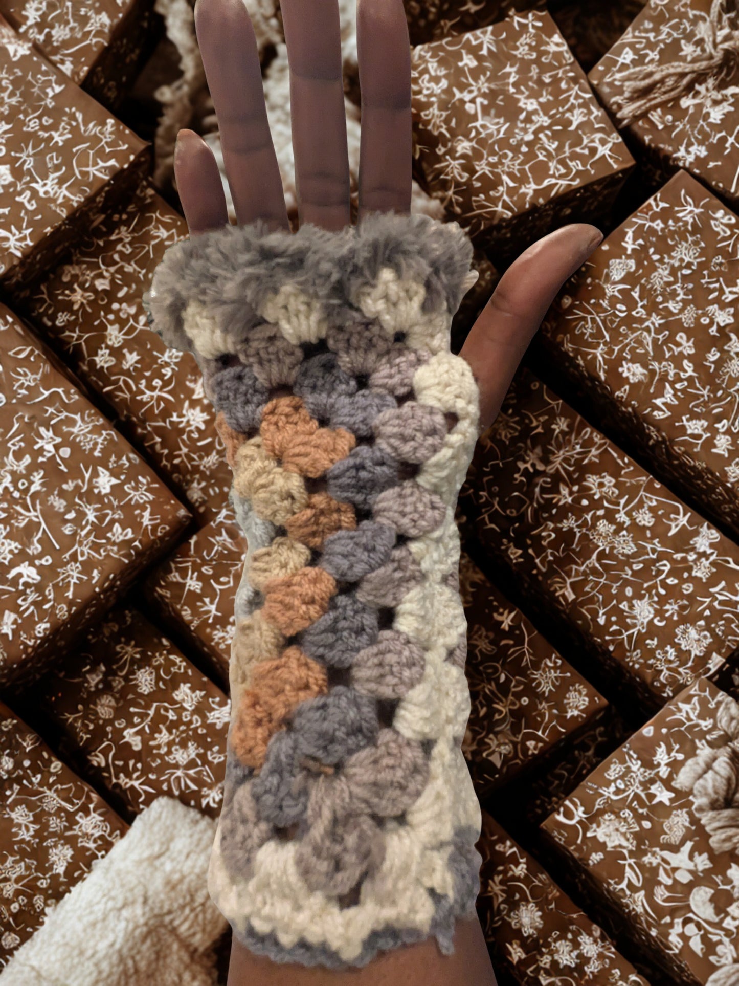 Glam Fingerless Gloves